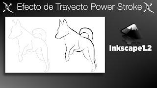 Cómo Aplicar el Efecto de Power Stroke Inkscape 1.2