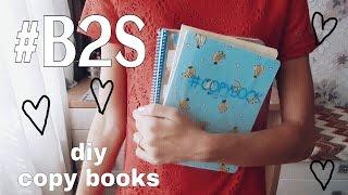 BACK TO SCHOOL: DIY COPYBOOKS l украшаем тетради к школе l ВМ