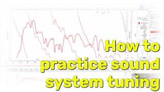 How to practice sound system tuning at home (Crosslite, iPad)