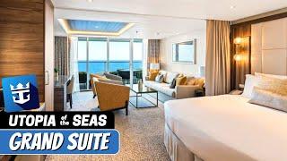 Utopia of the Seas | Grand Suite Full Walkthrough Tour | Royal Caribbean | 2024 | 4K