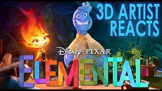 3D Artist Reacts to Pixar's Elemental Teaser Trailer