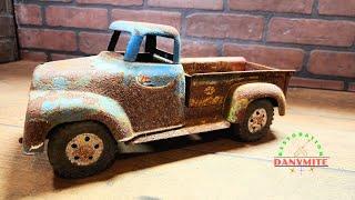 1956 Tonka Pick Up Truck Custom Restoration: A Journey Back In Time