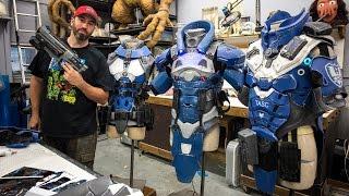 Making Sci-Fi Armor for a Video Game Trailer