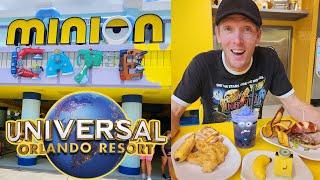 Minion Cafe at Universal Studios Review at  Minion Land Let’s have some Lunch!