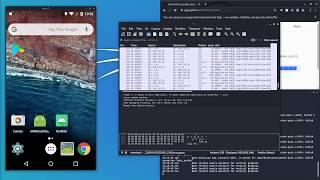 Android live packet capture