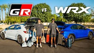 GR Corolla vs. WRX: Which is the Better Daily?