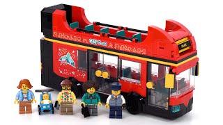 LEGO City Double-Decker Sightseeing Bus 60407 review! And they said LEGO doesn't make toys anymore