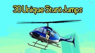 GTA: Vice City Stories: 30 Уникальных прыжков (30 Unique Stunt Jumps)