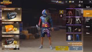 BAPE Crates! Opening $50 Worth In PUBG Mobile. Is It Worth It??