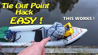 Inflatable Drop Stitch Kayak - Easy Tie Out Hack