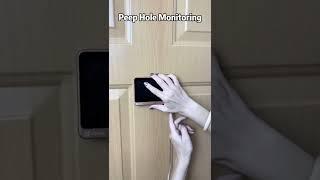 Smart Door Peephole Camera. Product Link in the Comments!