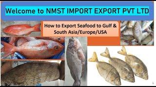 How to Export Seafood from India | How to Export Fish to Gulf &Other Countries|Fish Export Kaise Kre