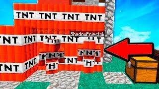 Я - ТНТ! МЕНЯ ВСЕ БОЯТСЯ И НИКТО НЕ ЗАМЕЧАЕТ!  - ТРОЛЛИНГ ИГРОКОВ БЛОКАМИ НА СКАЙВАРСЕ В МАЙНКРАФТЕ