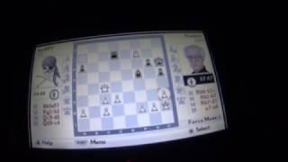 Chessmaster: The Art of Learning - PSP - Ilya B vs Frederic