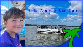 Lake Apopka Boat Tour! A Rare Chance To Learn About Florida's 4th Largest Lake!