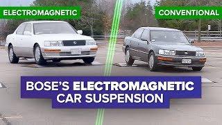 Watch Bose's incredible electromagnetic car suspension system in action