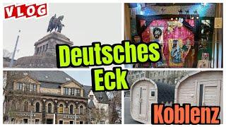 Koblenz/ Гуляем по набережной/ Deutsches Eck (Немецкий Угол)