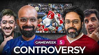 Gameweek 5 Review | Bhainkar Controversy in Man City vs Arsenal @FootballWDaksh @MenaceAndMonk