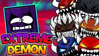 !!!EL RETO DE LOS EXTREME DEMON DE GEOMETRY DASH!!! | Geometry Dash 2.11