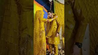 Laiba Fatima with Ahmad mayo mehndi #ytshorts #viral #shorts