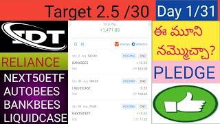 30 Days Tg Day1 Green,మార్కెట్ direction?ETF average, #trading #nifty pledging holdings,Market alert