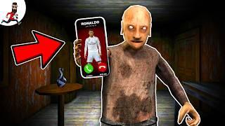 Ronaldo call Grandpa  ► funny horror granny game animation