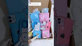 Packing cinnamoroll & my melody (fake)  comment what to do next  #papercraft #sanrio #shorts