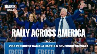 Rally Across America for Kamala Harris & Tim Walz