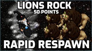 Noble Lion - Rapid respawn - 50 points!