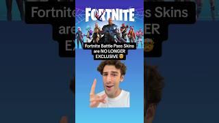 Fortnite Battle Pass Skins Are NOT EXCLUSIVE Anymore  #fortnite