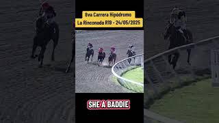 SHE A BADDIE - 8va Carrera Hipódromo La Rinconada R19 #foryou #inh #hipismo #caballos #parati