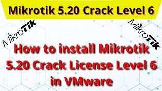 How to Install Mikrotik in Virtual Machine VMware | Mikrotik Crack 5.20 L6 iso | iT Info