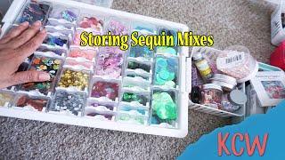 Organizing Craft Supplies   Summer Series   Sequins Storage