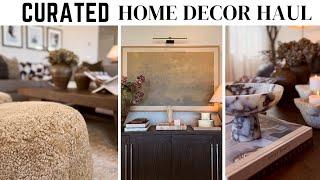 CURATED HOME DECOR HAUL || UNIQUE || 2025 ||