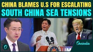 South China Sea: China SLAMS US Of Using Philippines As Pawn | Coast Guard Clash Near Sandy Cay