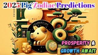 2025 Pig Zodiac Predictions: Prosperity & Growth in the Year of the Snake