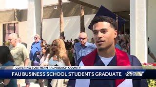 FAU business school students graduate after historic year