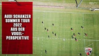 Die Audi Schanzer Sommer Tour 2022 aus der Vogelperspektive