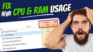 Fix High CPU/RAM Usage in Windows 10/11 (Got BEST Solutions) 2024