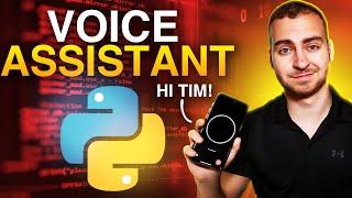 Python AI Voice Assistant & Agent - Full Tutorial