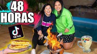 48 HORAS SÓ COMENDO COMIDA DO TIK TOK | Blog das irmãs