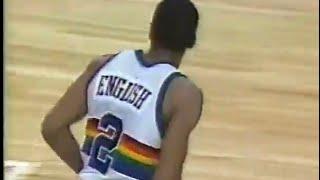 Alex English 33 pts vs Bucks (1989)