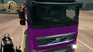 "Любительница Порше" дорога на Австрию Euro Truck Simulator 2 + Моды