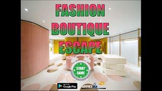 fashion boutique escape video walkthrough