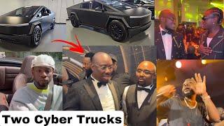 Davido Buy one and Omah Lay Bought Two Cyber Trucks | Davido, Obi Cubana, Zlatan at Pastor Tobi BD