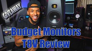 Best Budget Monitors for 2020? | Adam Audio T8V Review and GIVEAWAY
