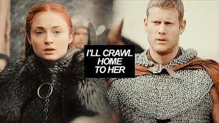 Dickon & Sansa | I'll crawl home to her (AU)