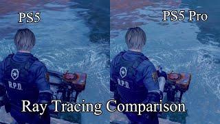 Resident Evil 4 Remake Ray Tracing PS5 Pro vs PS5 Comparison