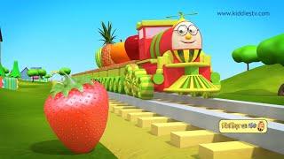 Humpty the train on a fruits ride and many more | हम्प्टी ट्रैन के वीडियो | Kiddiestv Hindi