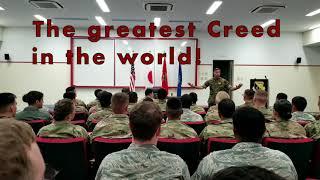 Sgt Maj Spadaro - Airman's Creed